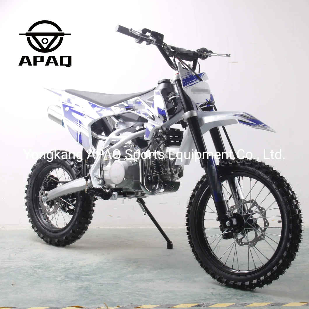 Apaq 125cc Dirt Bikes Pit Bike Wit Big Size Tyre for Sale Cheap with CE/EPA