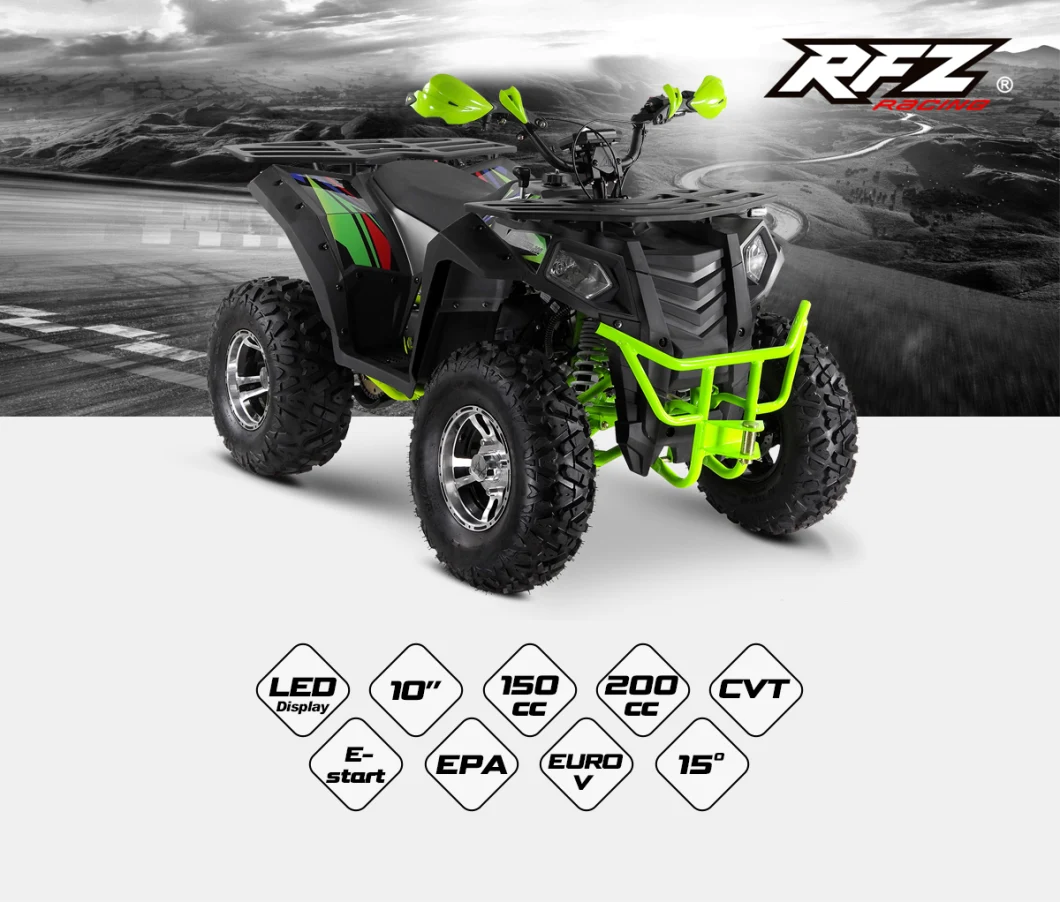 T3b Commander 180cc ATV, CVT Engine, 10 Inch Wheel, LCD Speedmeter Ktm ATV Electric ATV Quad China ATV ATV for Kids EEC ATV Quad Bike King Quad ATV