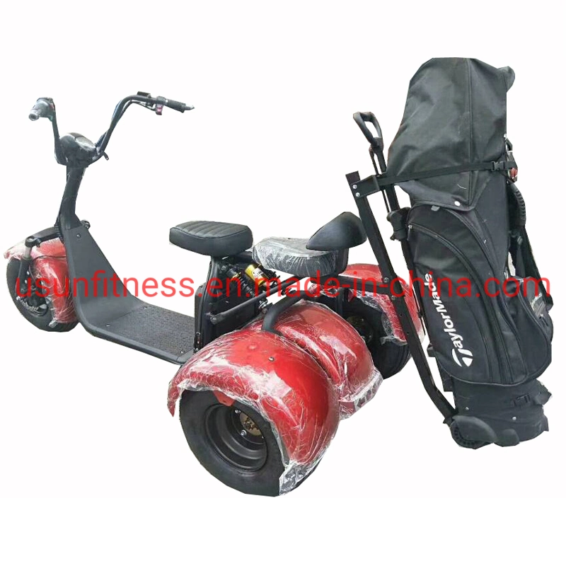 Promotion Hot Sale Luxury 2 Seater Electric Club Car Golf Carts Fat Tire 3 Wheels City Coco Golf Cart Electric Scooter Mobility Scooters for Golf Courses